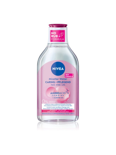 NIVEA Micellar Caring нежна мицеларна вода 400 мл.