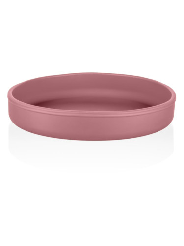 Zopa Silicone Plate чиния 6 m+ Old Pink 1 бр.