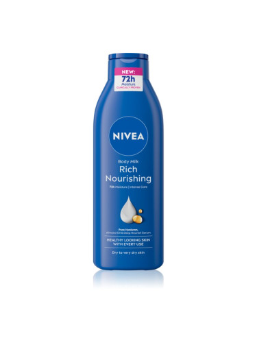 NIVEA Body Milk подхранващ лосион за тяло 250 мл.