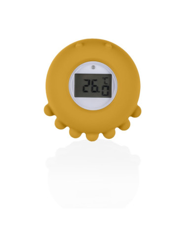 Zopa Silicone Digital Thermometer 2in1 Дигитален термометър за ваната Mustard Yellow 1 бр.