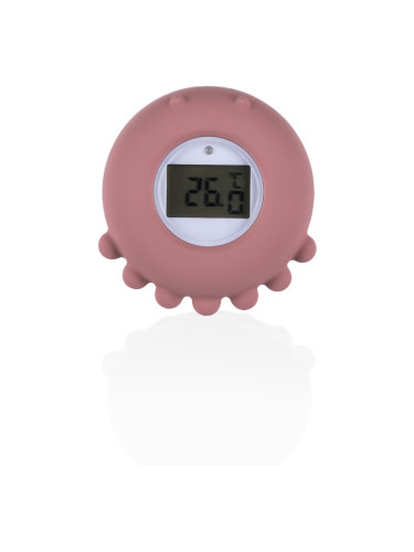 Zopa Silicone Digital Thermometer 2in1 Дигитален термометър за ваната Old Pink 1 бр.