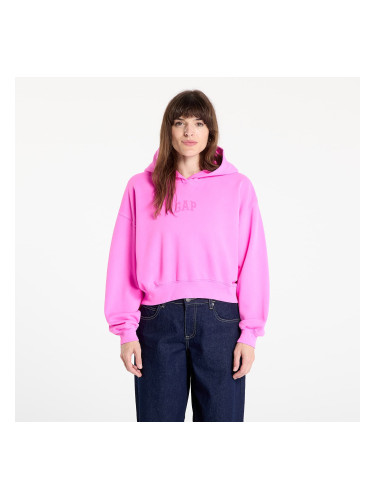 Суитшърт GAP Logo Pullover Hoodie Standout Pink S