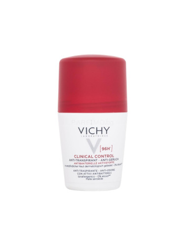 Vichy Clinical Control Detranspirant Anti-Odor 96H Антиперспирант за жени 50 ml