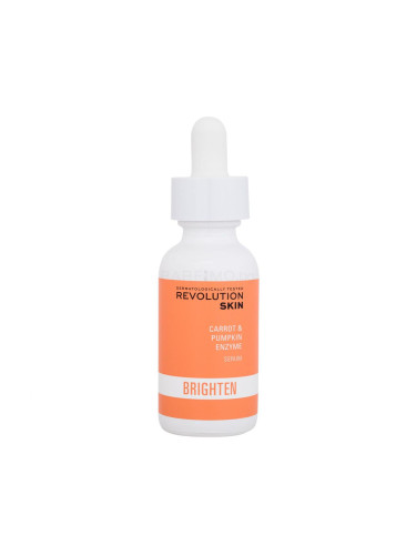 Revolution Skincare Brighten Carrot & Pumpkin Enzyme Serum Серум за лице за жени 30 ml
