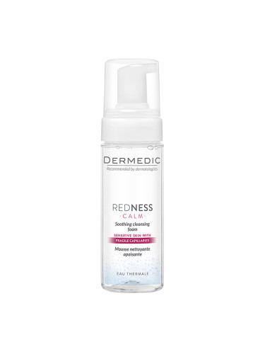 DERMEDIC REDNESS Успокояваща почистваща пяна Почистваща пяна унисекс 150ml