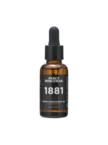 PERCY NOBLEMAN 1881 Scented Beard Oil 30ml Масло за бръснене мъжки 30ml