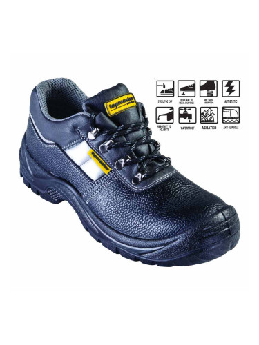 Работни обувки, S3 защита, метално бомбе и пластина Topmaster TMP-SC02 Grey
