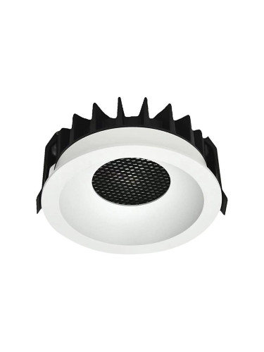 LED вградено осветително тяло 18W 230V 3000/4000/6400K Ø10,6 см бяло