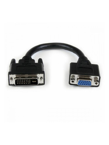 Кабел DVI-I към VGA Startech DVIVGAMF8IN          Черен 0,2 m
