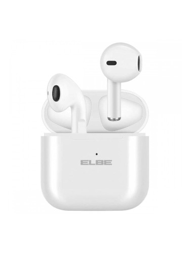 Слушалки ELBE Бял