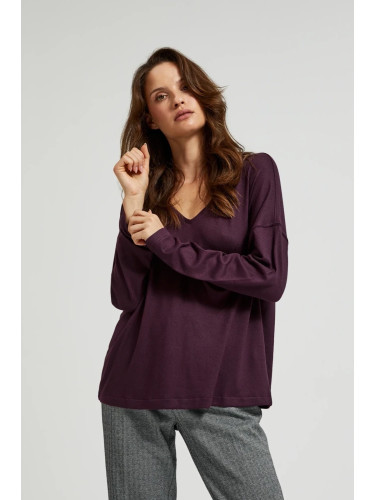 Marisse Women's Sweater Z-Sw-4561 D.Violet