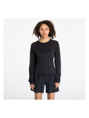 Тениска On Performance Long Sleeve Tee Black/ Eclipse S
