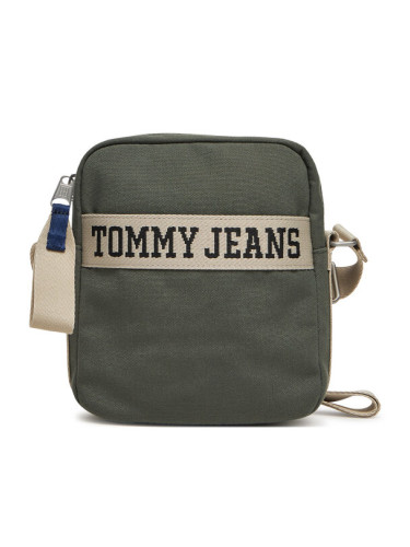 Tommy Jeans Мъжка чантичка Tjm Retro Cool Reporter AM0AM13277 Каки