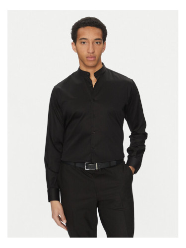 KARL LAGERFELD Риза 605035 552602 Черен Regular Fit