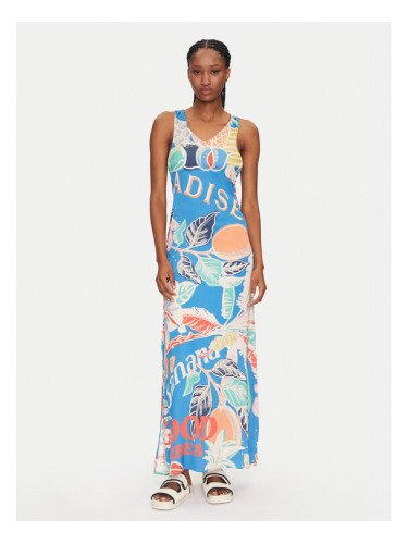 Maaji Лятна рокля PT2648CLD001 Син Regular Fit