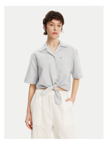 Tommy Jeans Риза DW0DW20286 Син Regular Fit