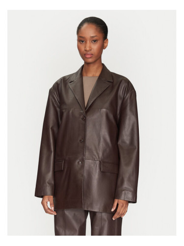 2NDDAY Кожено яке 2251515672 3091 Кафяв Regular Fit