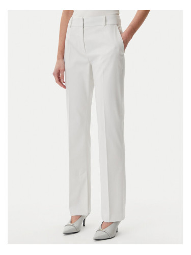 HUGO Текстилни панталони Hambori 50537747 Бял Slim Fit