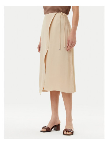 BOSS Миди пола Vamarni 50538116 Бежов Regular Fit