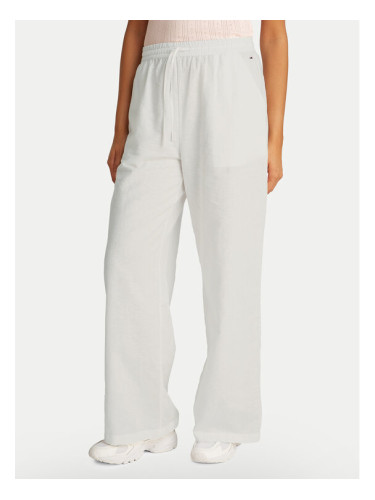 Tommy Jeans Текстилни панталони DW0DW20352 Екрю Regular Fit