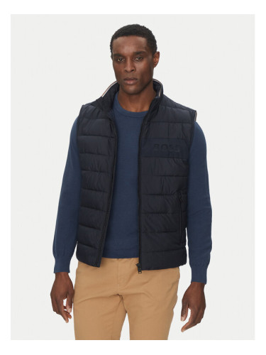 BOSS Елек H-Cenito 50518375 Тъмносин Regular Fit