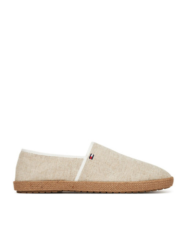 Tommy Hilfiger Еспадрили Hilfiger Chambray Espadrille FM0FM05391 Екрю