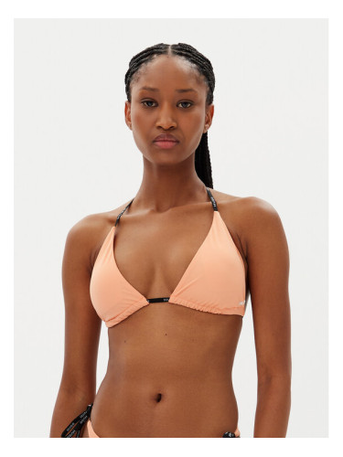 HUGO Горнище на бански Pure 50535772 Оранжев