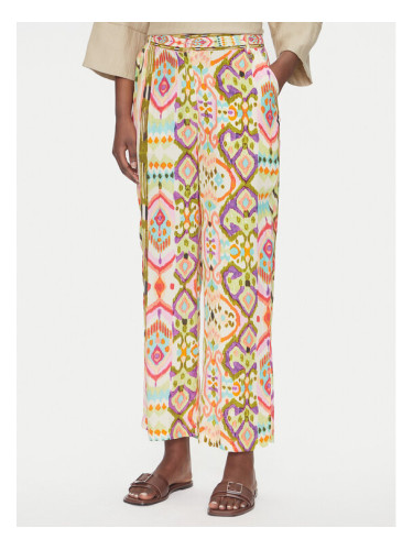 LOLA CASADEMUNT Текстилни панталони LS2514017 Цветен Relaxed Fit