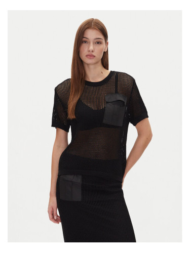 DKNY Пуловер P5BSAV83 1 Черен Regular Fit