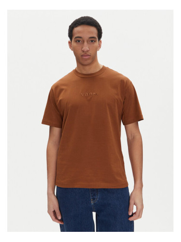 Vans Тишърт Essential VN000HPZ Кафяв Loose Fit