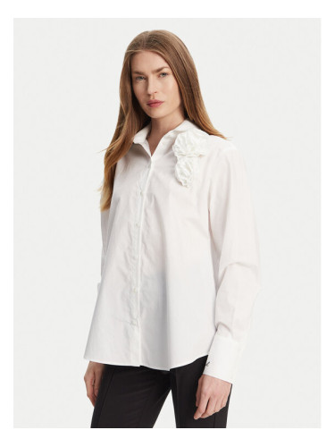 KARL LAGERFELD Риза A2W11011 Бял Regular Fit