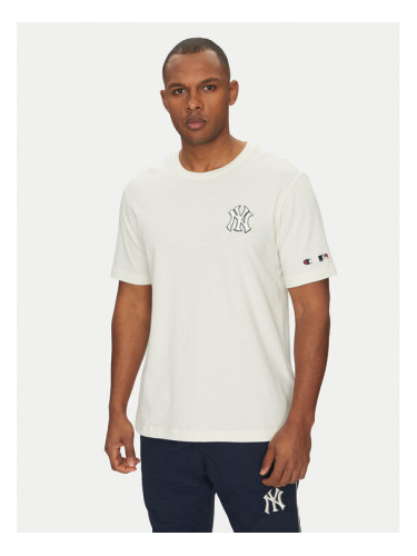 Champion Тишърт 221037 Бял Standard Fit