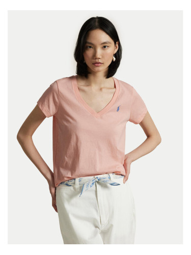 Polo Ralph Lauren Тишърт 211902403008 Розов Straight Fit