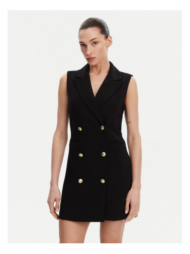 French Connection Коктейлна рокля 71PZC Черен Regular Fit