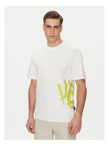 Karl Kani Тишърт Signature Tag 60300330 Бял Regular Fit