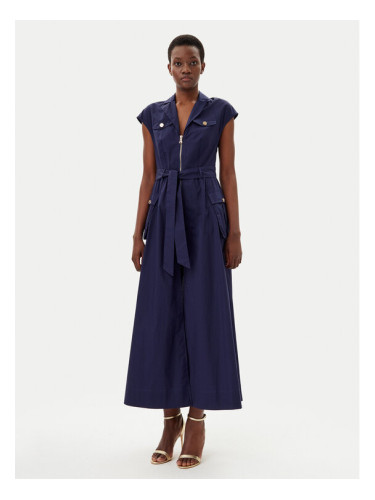 Gaudi Рокля тип риза 511FD15014 Син Regular Fit