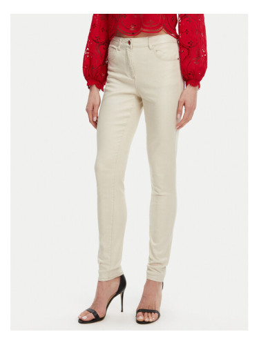 Morgan Дънки 251-PEWELI Бежов Slim Fit