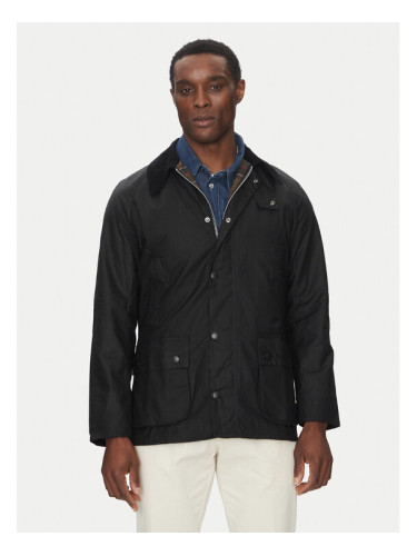 Barbour Преходно яке Ashby MWX0339BK72 Черен Tailored Fit
