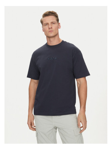Vans Тишърт Essential VN000HPZ Тъмносин Loose Fit