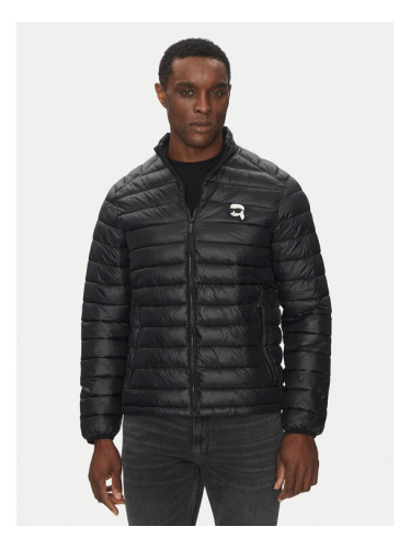 KARL LAGERFELD Преходно яке 505710 500590 Черен Regular Fit