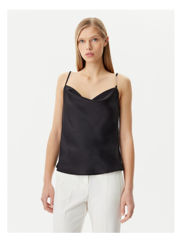 Rinascimento топ CFC0019818002 Черен Regular Fit