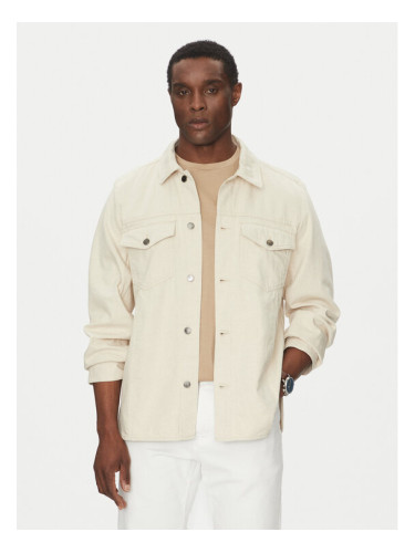 Michael Kors Риза CR5900PBK8 Екрю Regular Fit