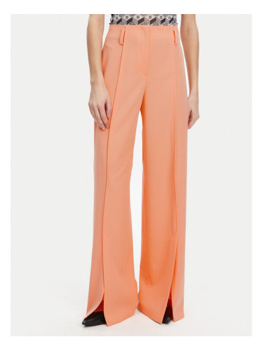 HUGO Текстилни панталони Hezena 50537073 Оранжев Regular Fit