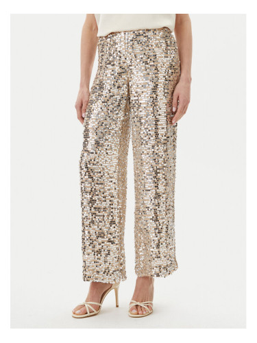 Bruuns Bazaar Текстилни панталони Brinna BBW4390 Сребрист Loose Fit