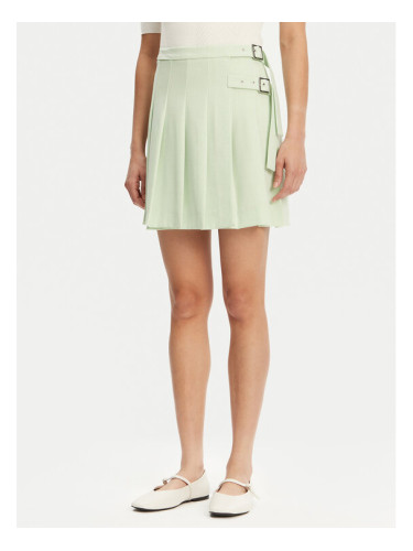 Maryley Плисирана пола 25EB711/21BE Зелен Regular Fit