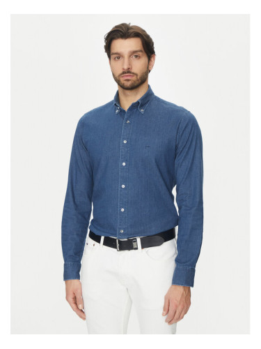 Michael Kors дънкова риза MD0MD91441 Тъмносин Slim Fit