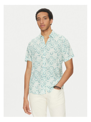 Guess Риза M5GH58 WD4Z2 Син Regular Fit