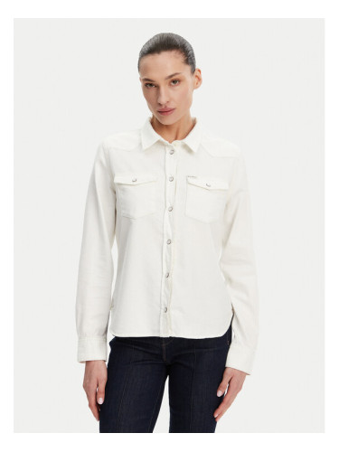 Guess Риза W5GH35 D5NW1 Бял Regular Fit