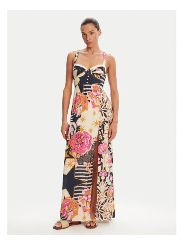 Maaji Лятна рокля Patchwork Rose Evangeline PT2638CLD001 Цветен Regular Fit