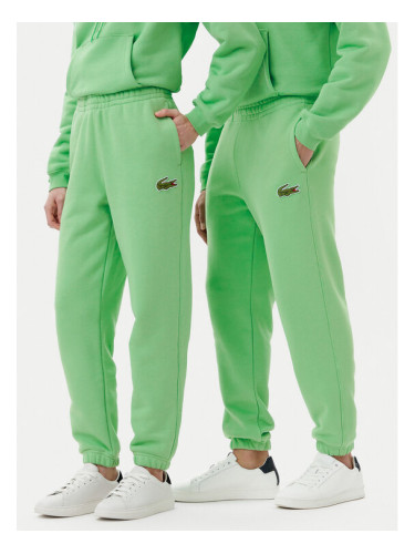 Lacoste Долнище анцуг XH2750 Зелен Relaxed Fit